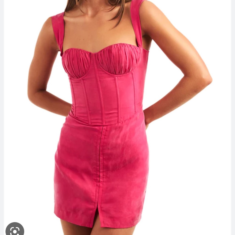 Naked Vice Sydney Dress in Magenta